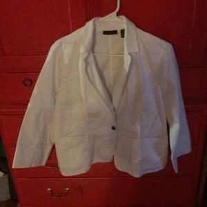 Nice white casual jacket